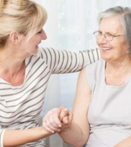 Caring for an elderly relative